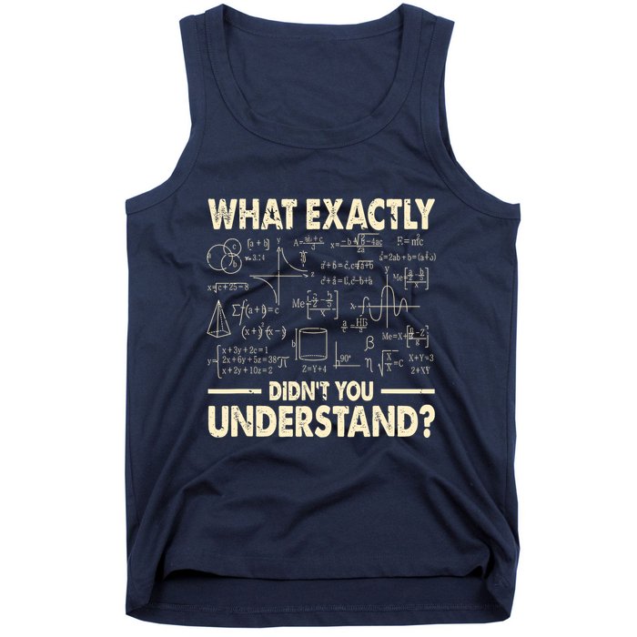 Funny Physicist Scienctist Nerd Geek Gift Physics Tank Top