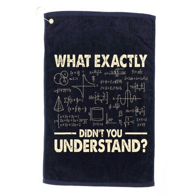 Funny Physicist Scienctist Nerd Geek Gift Physics Golf Towel