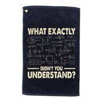 Funny Physicist Scienctist Nerd Geek Gift Physics Golf Towel