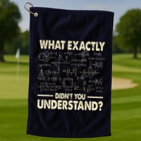Funny Physicist Scienctist Nerd Geek Gift Physics Golf Towel