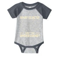 Funny Physicist Scienctist Nerd Geek Gift Physics Infant Baby Jersey Bodysuit
