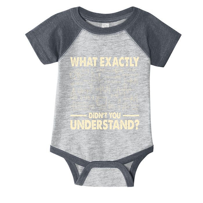 Funny Physicist Scienctist Nerd Geek Gift Physics Infant Baby Jersey Bodysuit