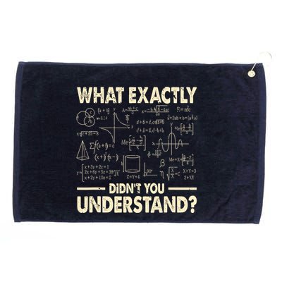 Funny Physicist Scienctist Nerd Geek Gift Physics Grommeted Golf Towel