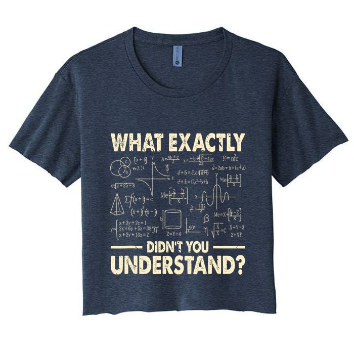 Funny Physicist Scienctist Nerd Geek Gift Physics Crop Top