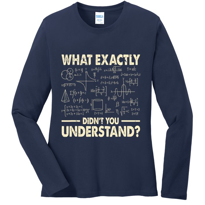 Funny Physicist Scienctist Nerd Geek Gift Physics Ladies Long Sleeve Shirt