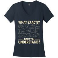 Funny Physicist Scienctist Nerd Geek Gift Physics Women's V-Neck T-Shirt
