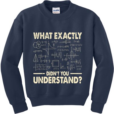 Funny Physicist Scienctist Nerd Geek Gift Physics Kids Sweatshirt