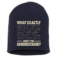 Funny Physicist Scienctist Nerd Geek Gift Physics Short Acrylic Beanie