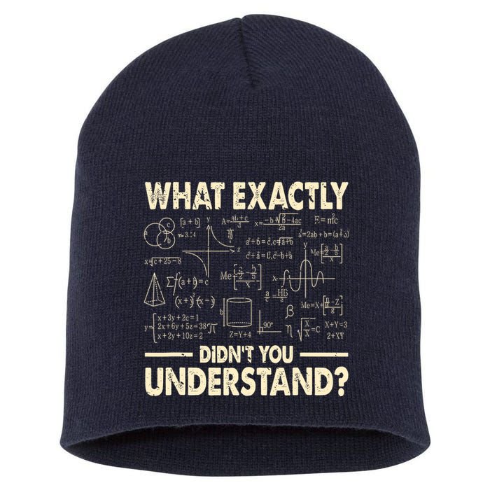 Funny Physicist Scienctist Nerd Geek Gift Physics Short Acrylic Beanie