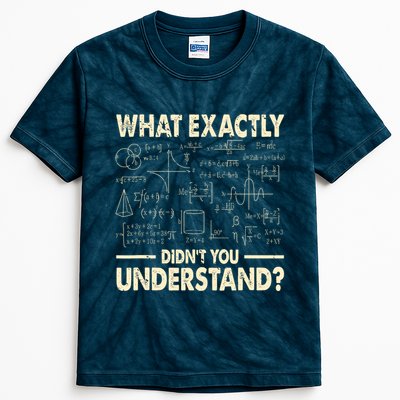 Funny Physicist Scienctist Nerd Geek Gift Physics Kids Tie-Dye T-Shirt