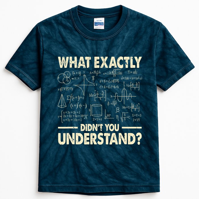 Funny Physicist Scienctist Nerd Geek Gift Physics Kids Tie-Dye T-Shirt