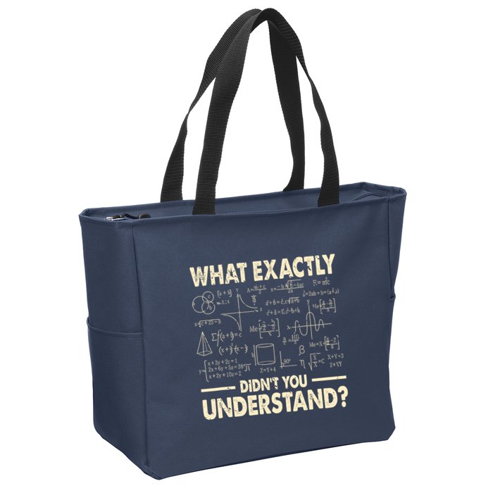 Funny Physicist Scienctist Nerd Geek Gift Physics Zip Tote Bag