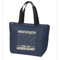 Funny Physicist Scienctist Nerd Geek Gift Physics Zip Tote Bag
