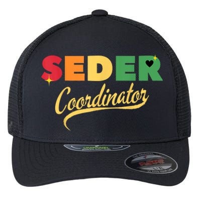 Funny Passover Seder Coordinator Jewish Passover Leader Flexfit Unipanel Trucker Cap