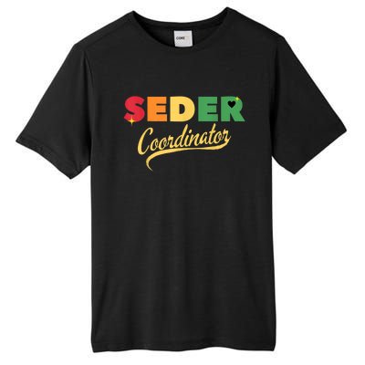 Funny Passover Seder Coordinator Jewish Passover Leader Tall Fusion ChromaSoft Performance T-Shirt