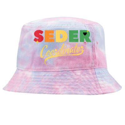 Funny Passover Seder Coordinator Jewish Passover Leader Tie-Dyed Bucket Hat