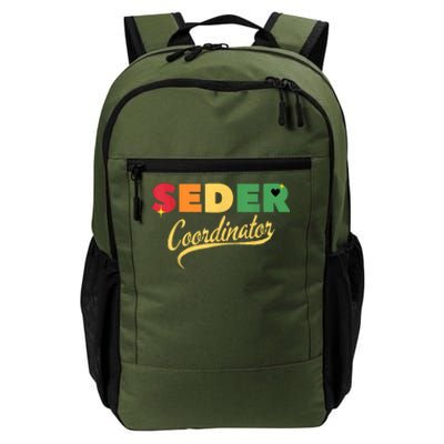 Funny Passover Seder Coordinator Jewish Passover Leader Daily Commute Backpack