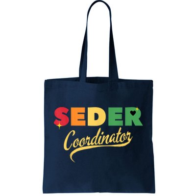 Funny Passover Seder Coordinator Jewish Passover Leader Tote Bag