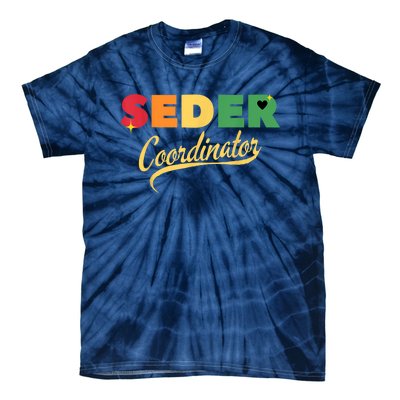 Funny Passover Seder Coordinator Jewish Passover Leader Tie-Dye T-Shirt