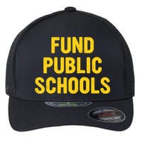 Fund Public Schools Raglan Baseball Flexfit Unipanel Trucker Cap