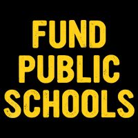Fund Public Schools Raglan Baseball Flexfit Unipanel Trucker Cap