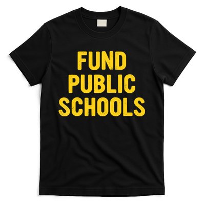Fund Public Schools Raglan Baseball T-Shirt