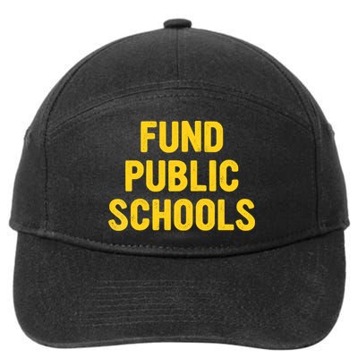 Fund Public Schools Raglan Baseball 7-Panel Snapback Hat