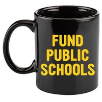 Fund Public Schools Raglan Baseball 11oz C Handle Ceramic Mug