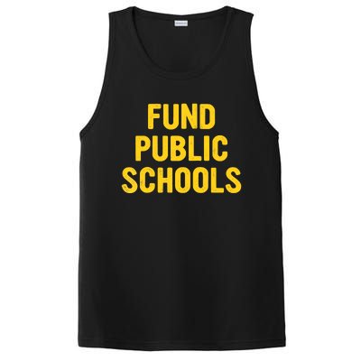 Fund Public Schools Raglan Baseball PosiCharge Competitor Tank