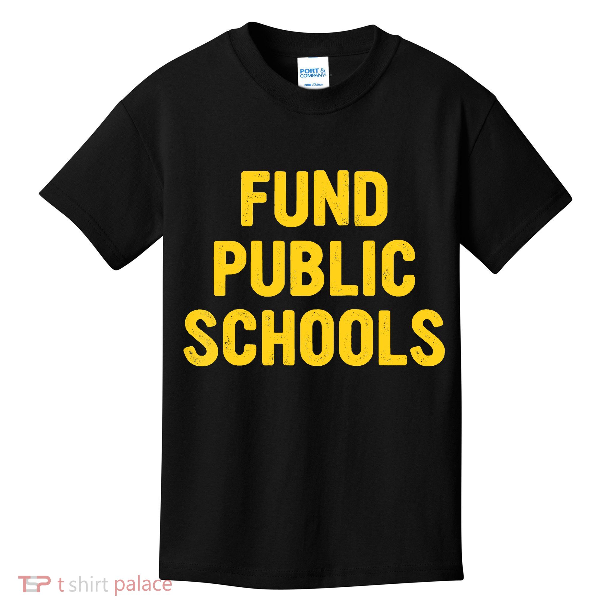Fund Public Schools Raglan Baseball Kids T-Shirt