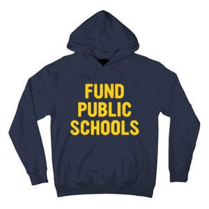 Fund Public Schools Raglan Baseball Tall Hoodie