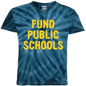 Fund Public Schools Raglan Baseball Kids Tie-Dye T-Shirt