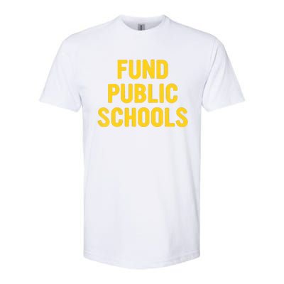 Fund Public Schools Raglan Baseball Softstyle® CVC T-Shirt