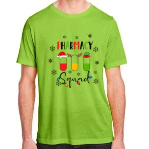 Funny Pharmacy Squad Christmas Cute Xmas Pharmacy Crew Gift Adult ChromaSoft Performance T-Shirt