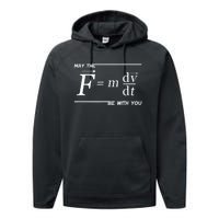 Funny Physics Science Performance Fleece Hoodie