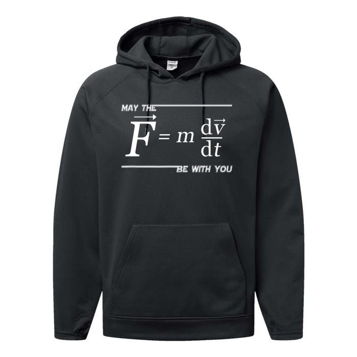 Funny Physics Science Performance Fleece Hoodie