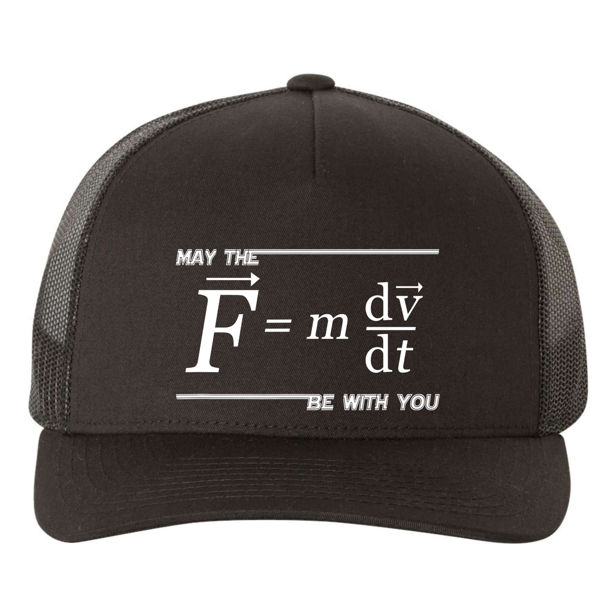 Funny Physics Science Yupoong Adult 5-Panel Trucker Hat