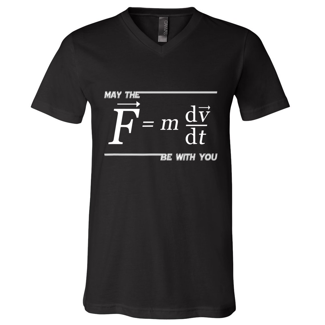 Funny Physics Science V-Neck T-Shirt