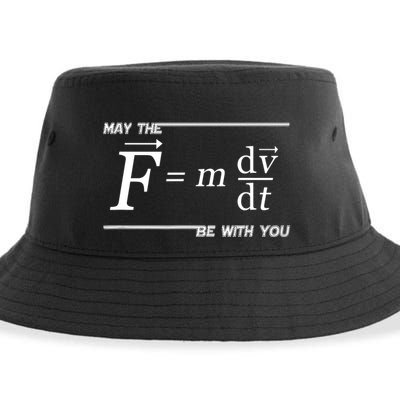 Funny Physics Science Sustainable Bucket Hat