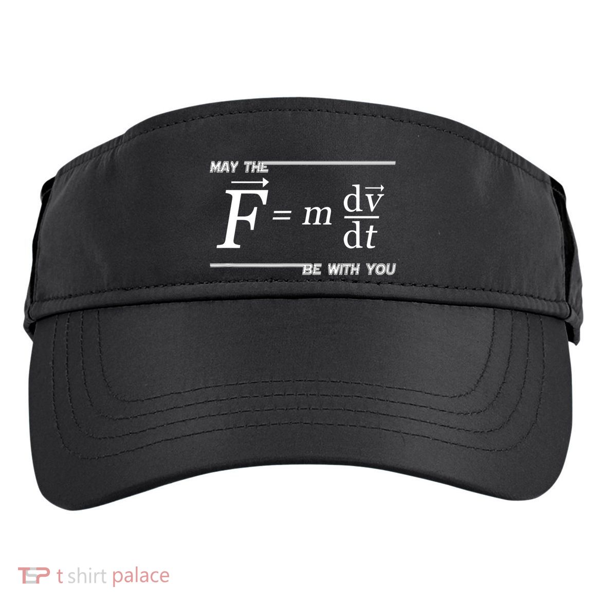 Funny Physics Science Adult Drive Performance Visor