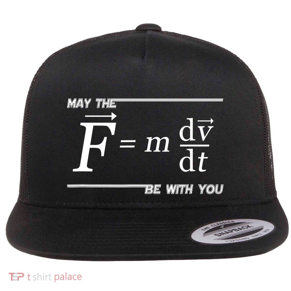 Funny Physics Science Flatbill Hat