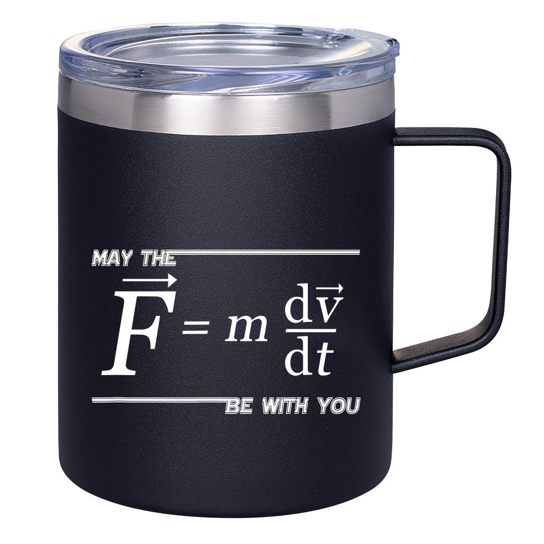 Funny Physics Science 12oz Stainless Steel Coffee Mug