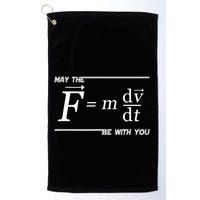 Funny Physics Science Golf Towel