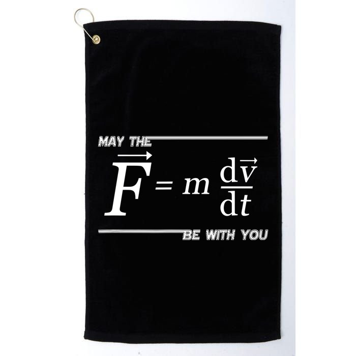 Funny Physics Science Golf Towel