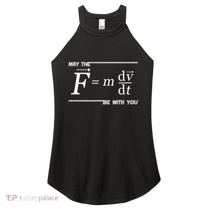 Funny Physics Science Women's Perfect Tri Rocker Tank