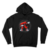 Funny Pi Symbol Dabbing Pi Day Pi Math Hoodie