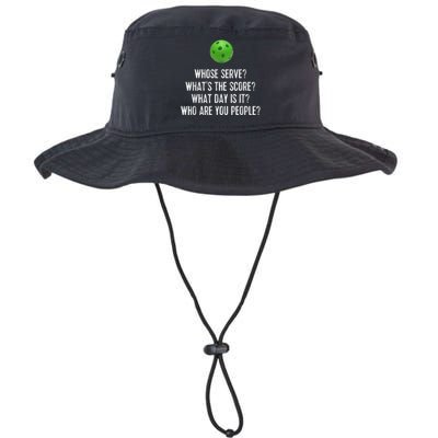 Funny Pickleball Shirt Whose Serve League Pickleball Team Legacy Cool Fit Booney Bucket Hat