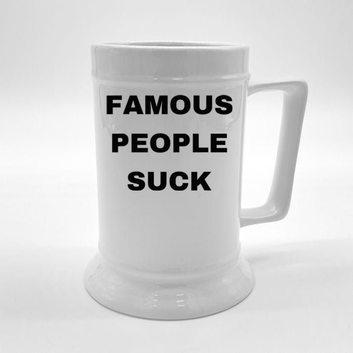 Famous People Suck Beer Stein