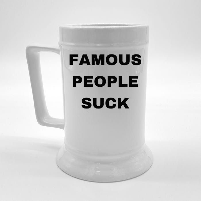 Famous People Suck Beer Stein