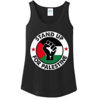 Free Palestine Stand Up For Palestine Ladies Essential Tank